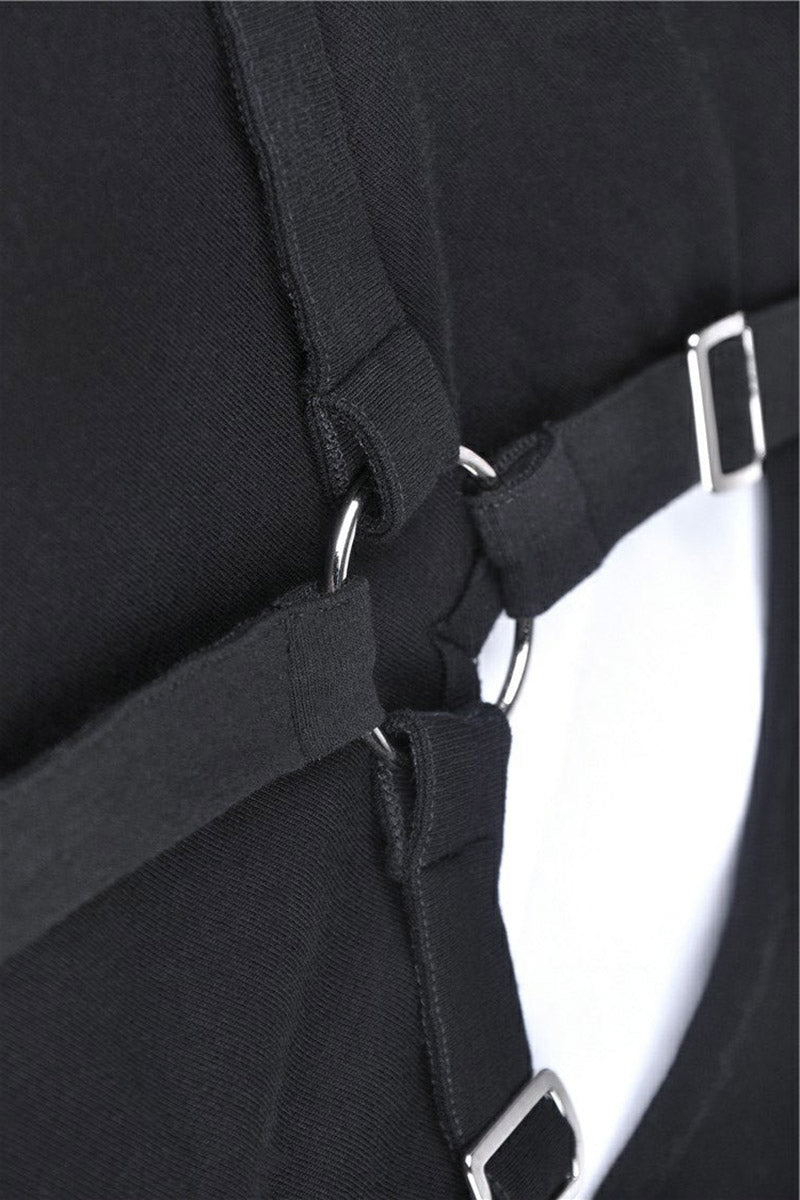 Catacombs Cut-Out Hooded Top