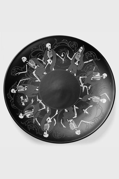 Danse Macabre Dinner Plate