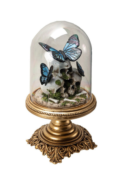 Butterfly Skull Cloche