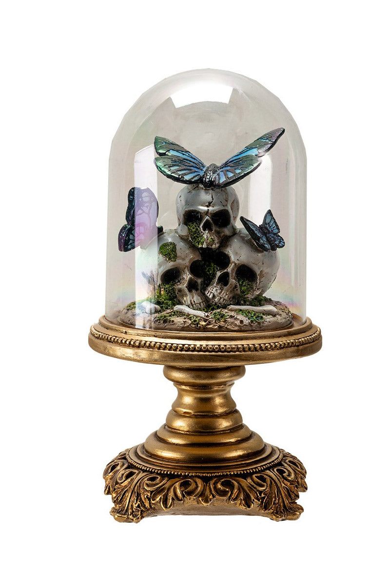 Butterfly Skull Cloche