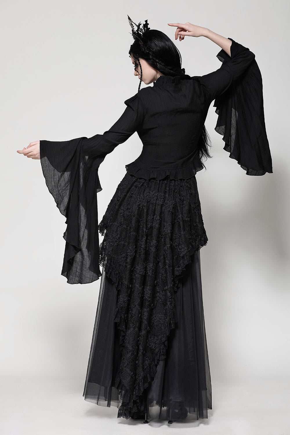 Beastly Long Bell Sleeve Blouse