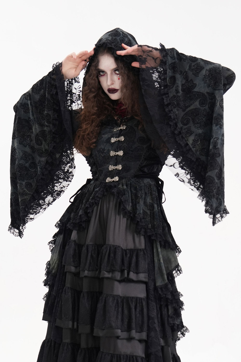 Briar Rose Flared Sleeve Duster [No Restocks]