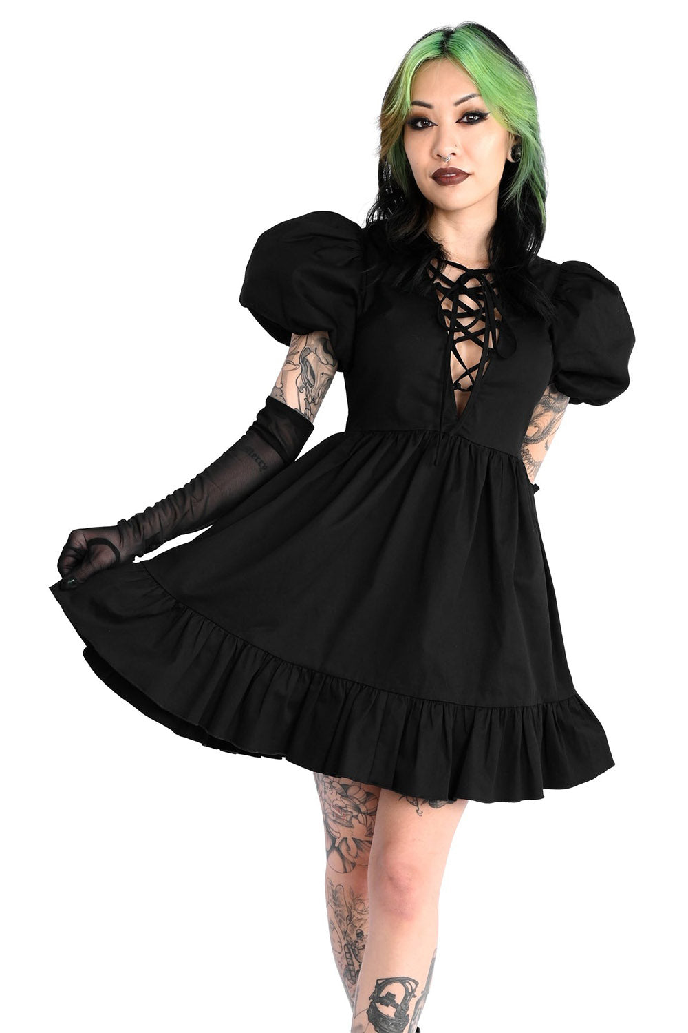 Abby Puff Sleeve Dress