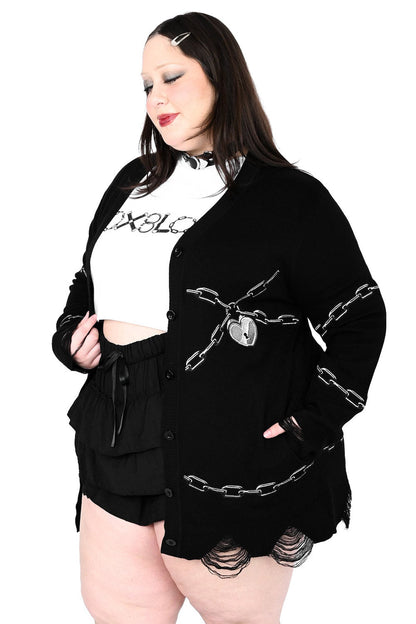 Chained Cardigan