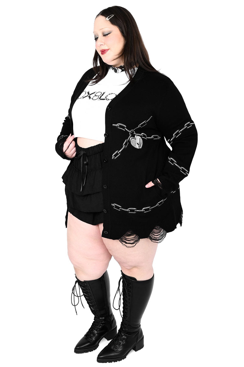 Chained Cardigan