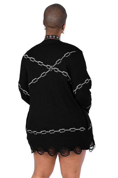 Chained Cardigan