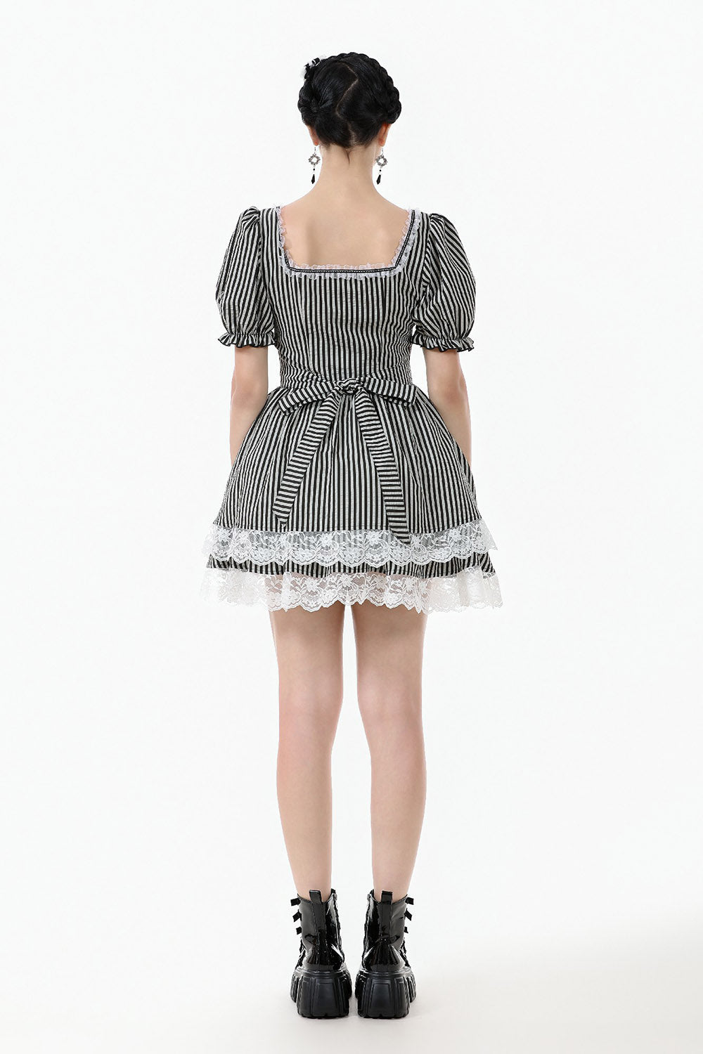 Curious & Curiouser Puff Sleeve Dress