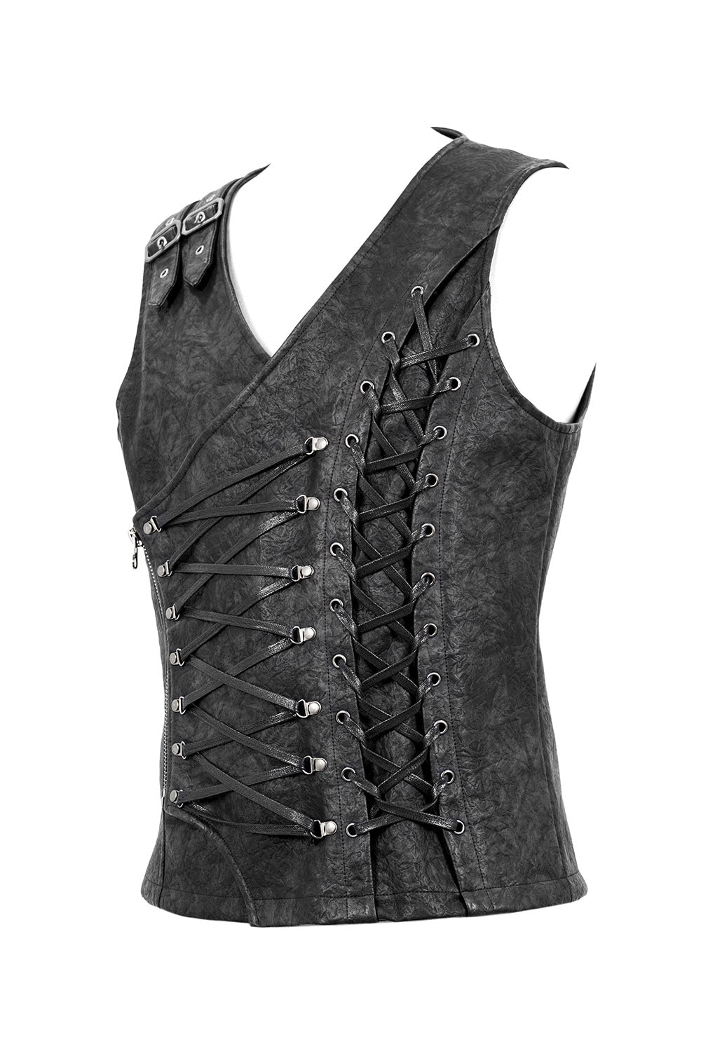 Black Apocalypse Punk Waistcoat