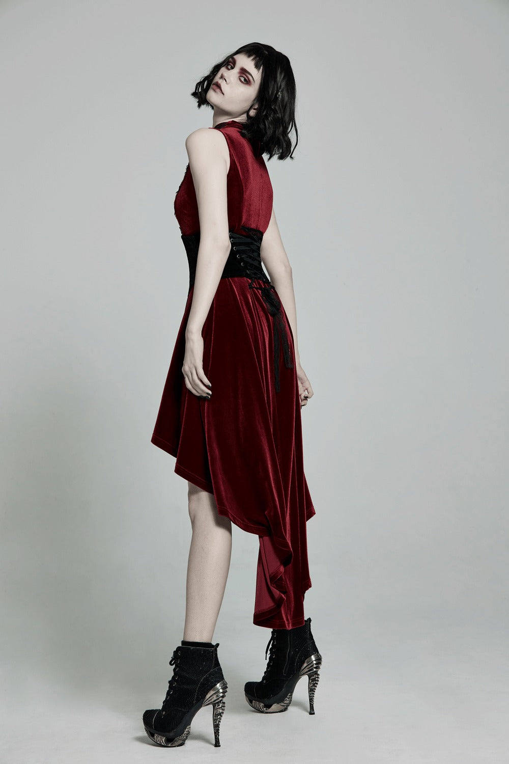 Ash Wednesday Velvet Corset [BLACK]