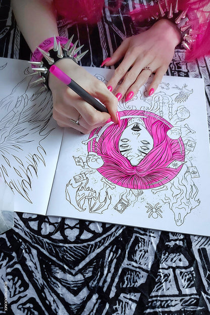 Creepy Coloring Book