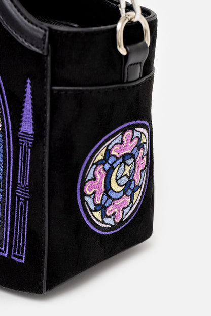 Aurora Cross Body Bag Northern Lights Embroidery