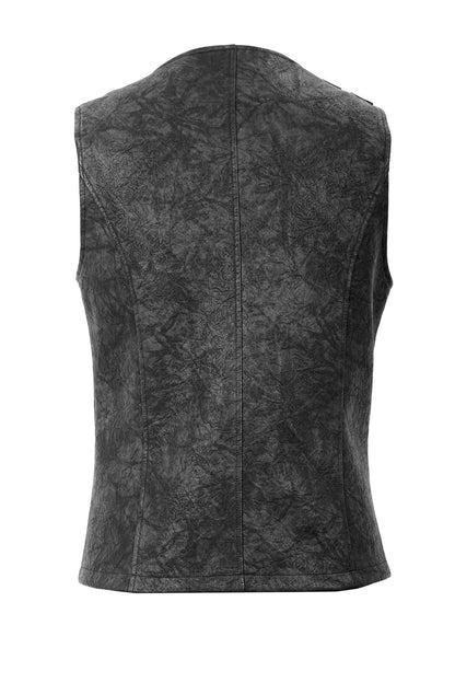 Black Apocalypse Punk Waistcoat