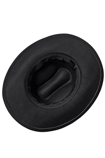 Bone Crown Western Goth Hat