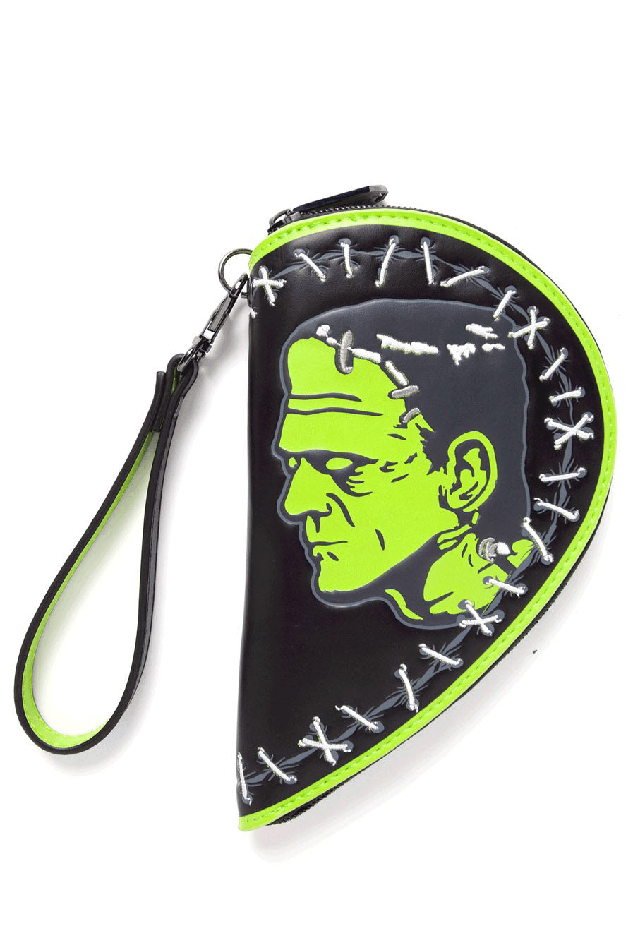 Bride Of Frankenstein Stitch Heart Wallet