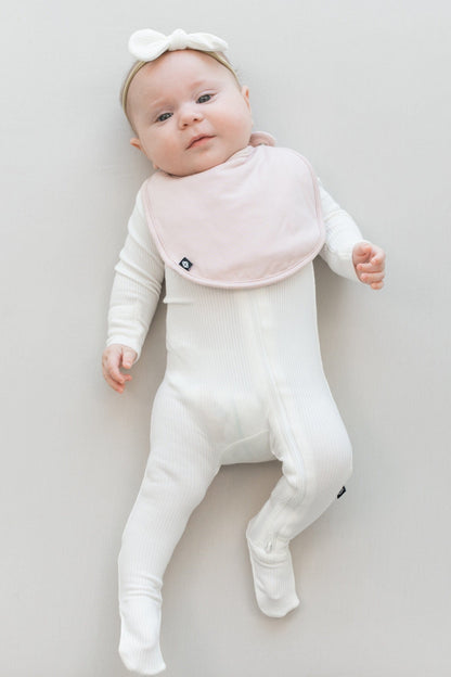 Cushy Bib in Blush