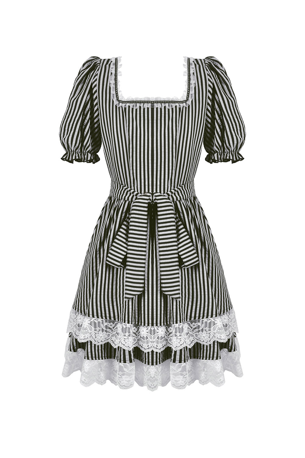 Curious & Curiouser Puff Sleeve Dress