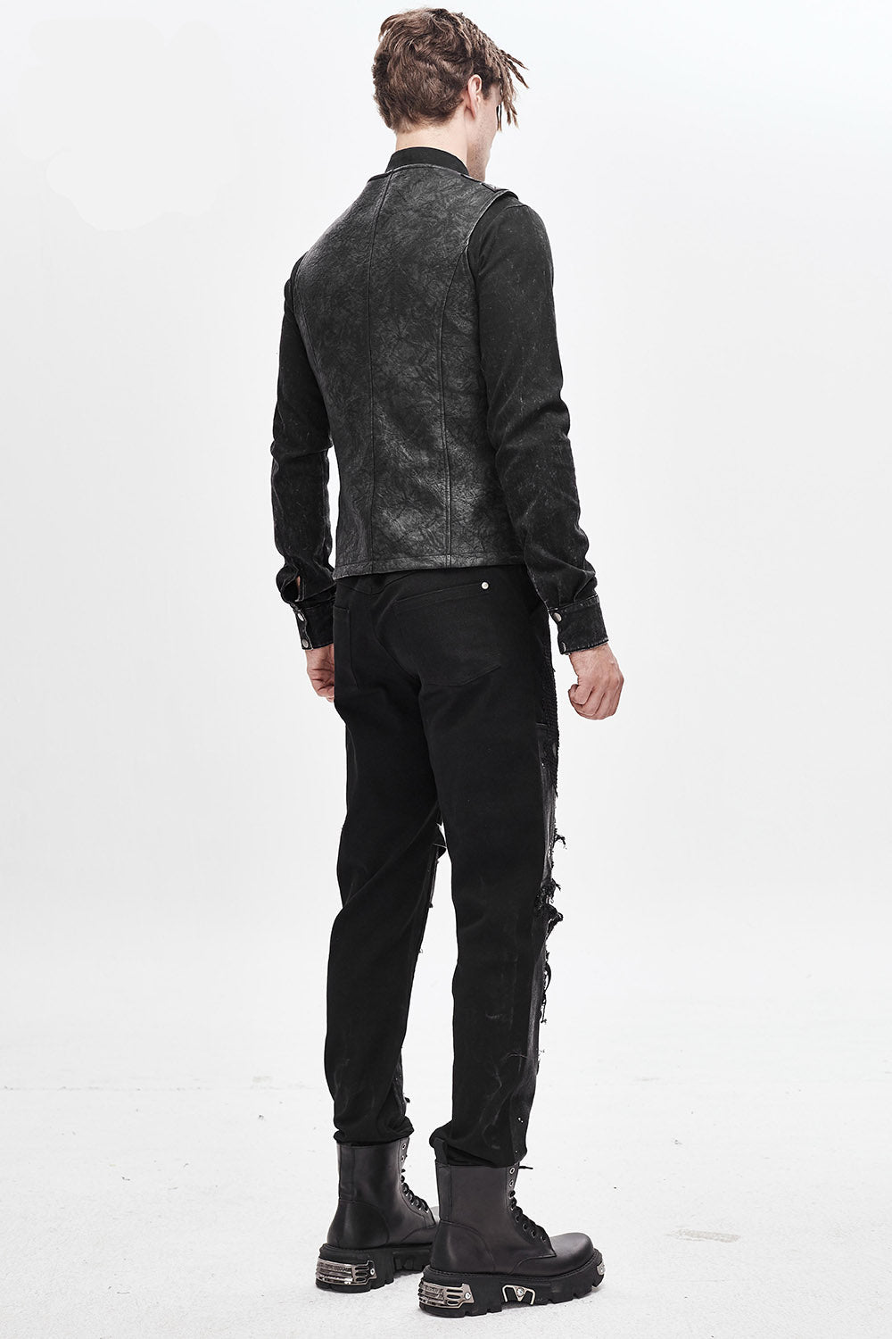 Black Apocalypse Punk Waistcoat