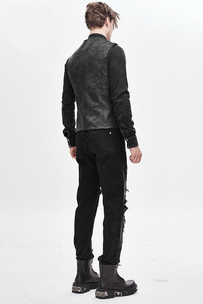 Black Apocalypse Punk Waistcoat