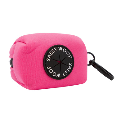 Dog Collar Three Piece Bundle - Neon Pink
