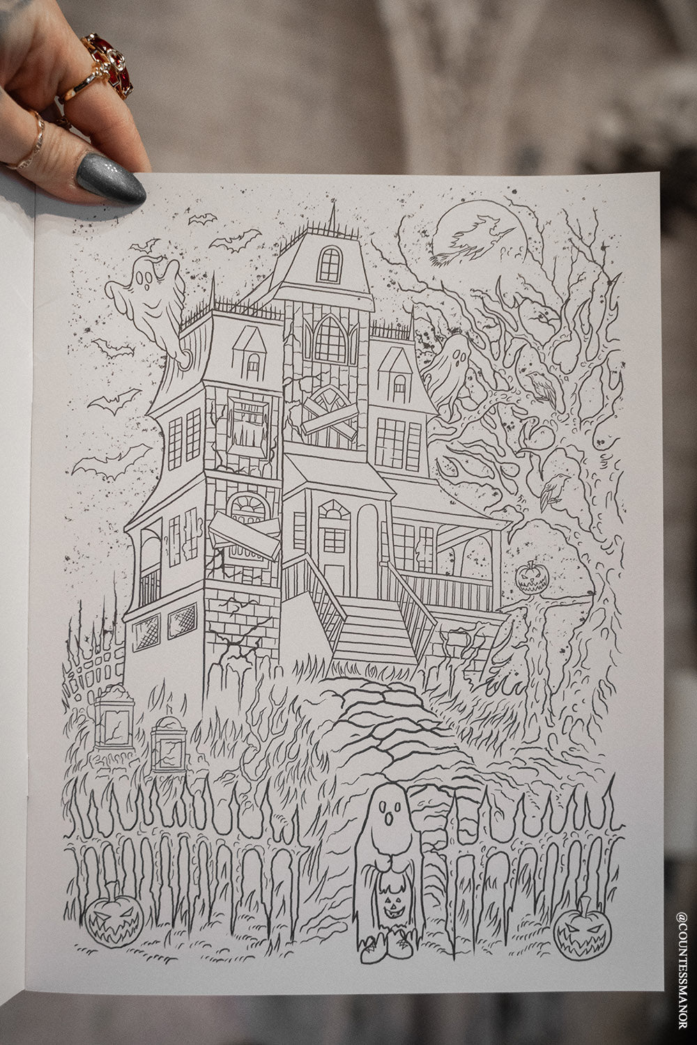 Creepy Coloring Book