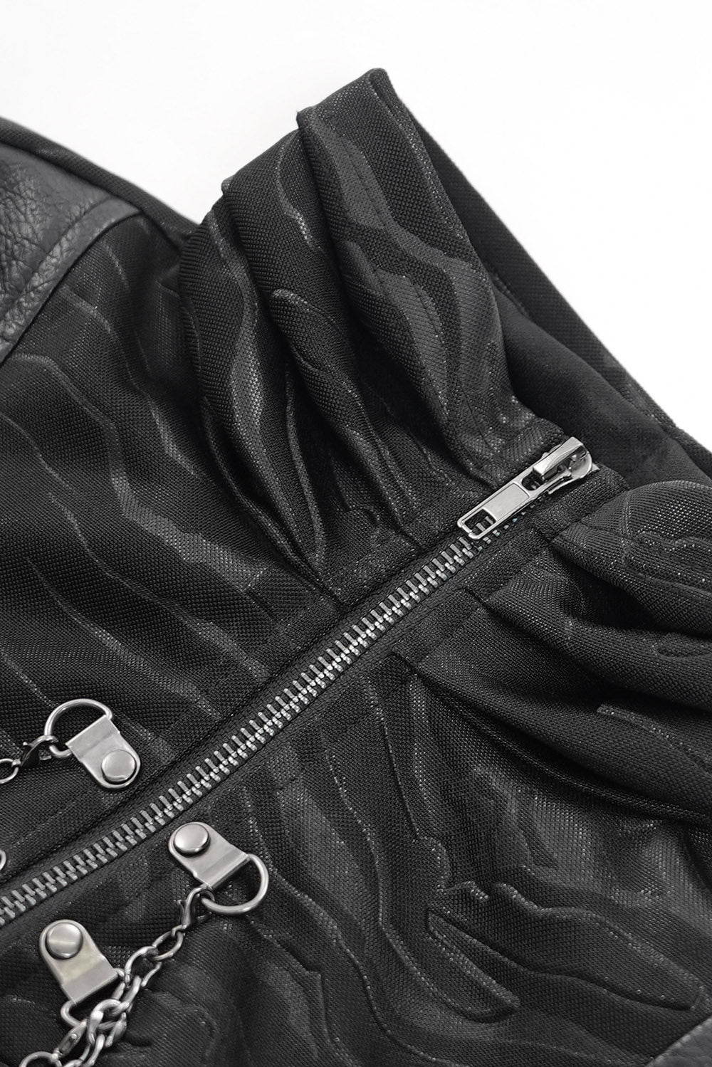 Cyber Punk Turtleneck Top