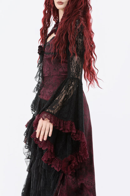 Blood Drop Lace Cardigan