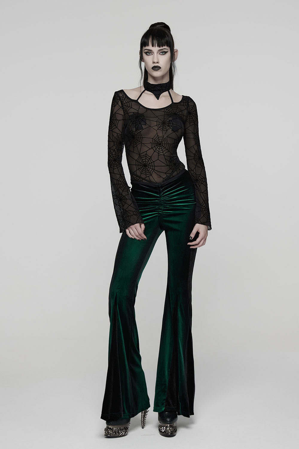 Black Widow Mesh Top