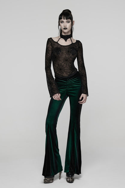 Black Widow Mesh Top