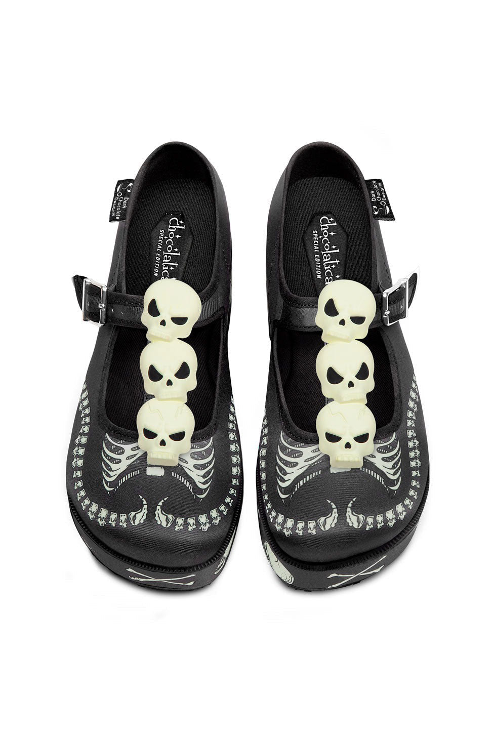 Chocolaticas® Skeletons Under Your Bed Women's Mary Jane Pump