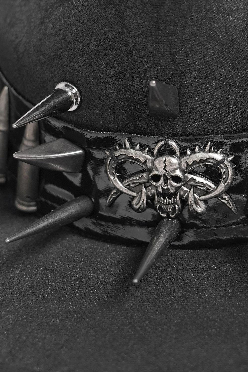 Dagger Bone Studded Hat