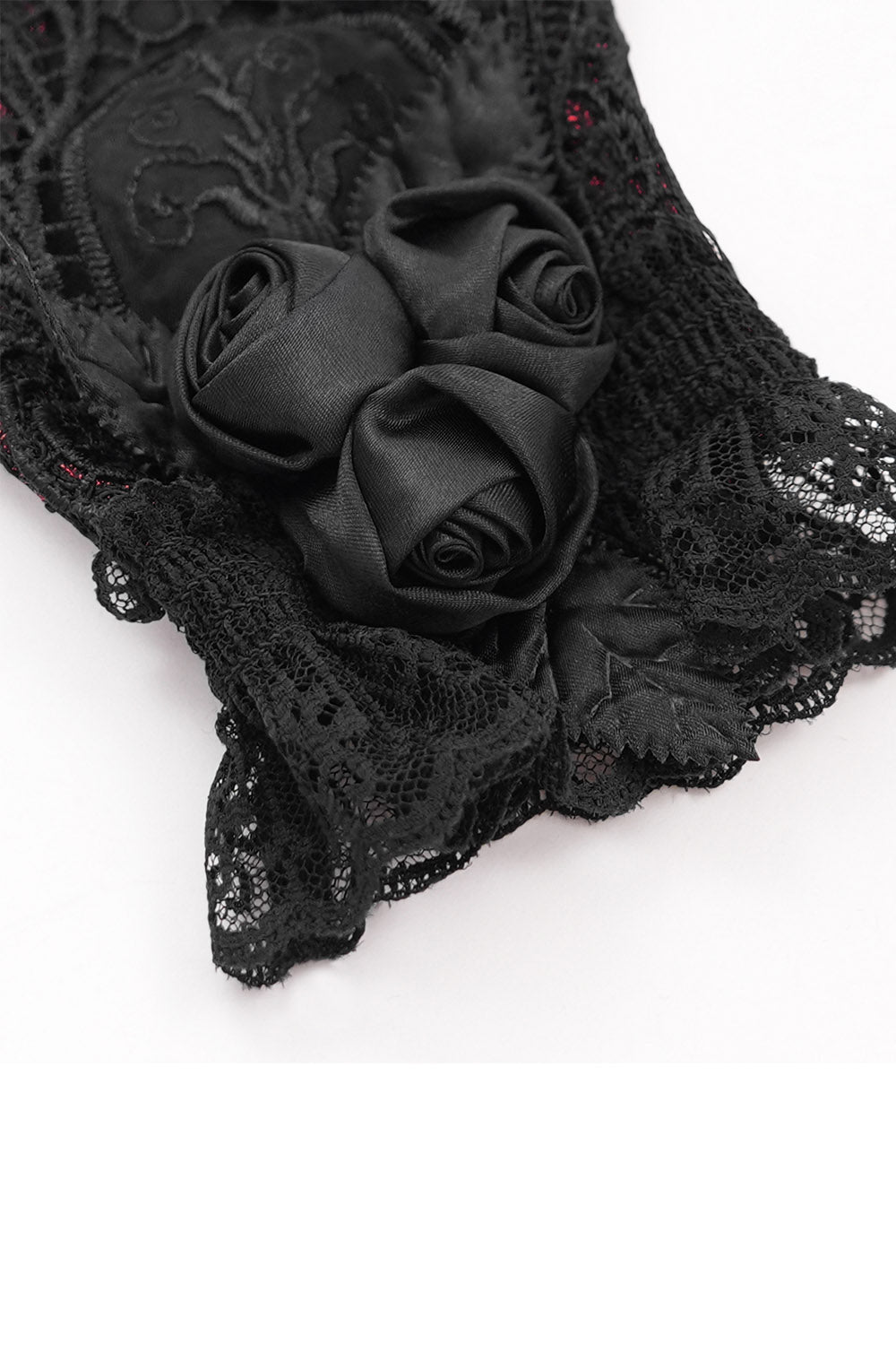 Blood Lace Gothic Gloves