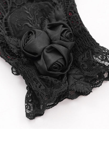 Blood Lace Gothic Gloves