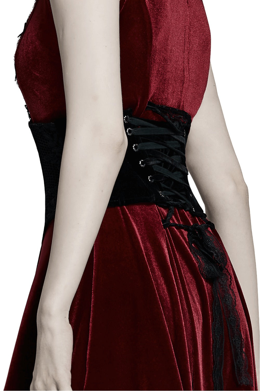 Ash Wednesday Velvet Corset [BLACK]
