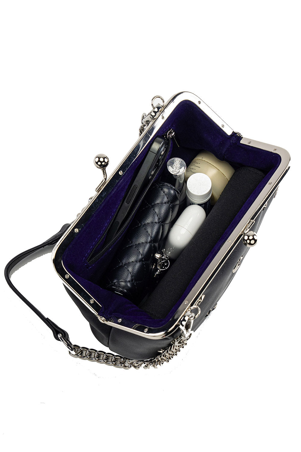 Celeste Kisslock Shoulder Bag